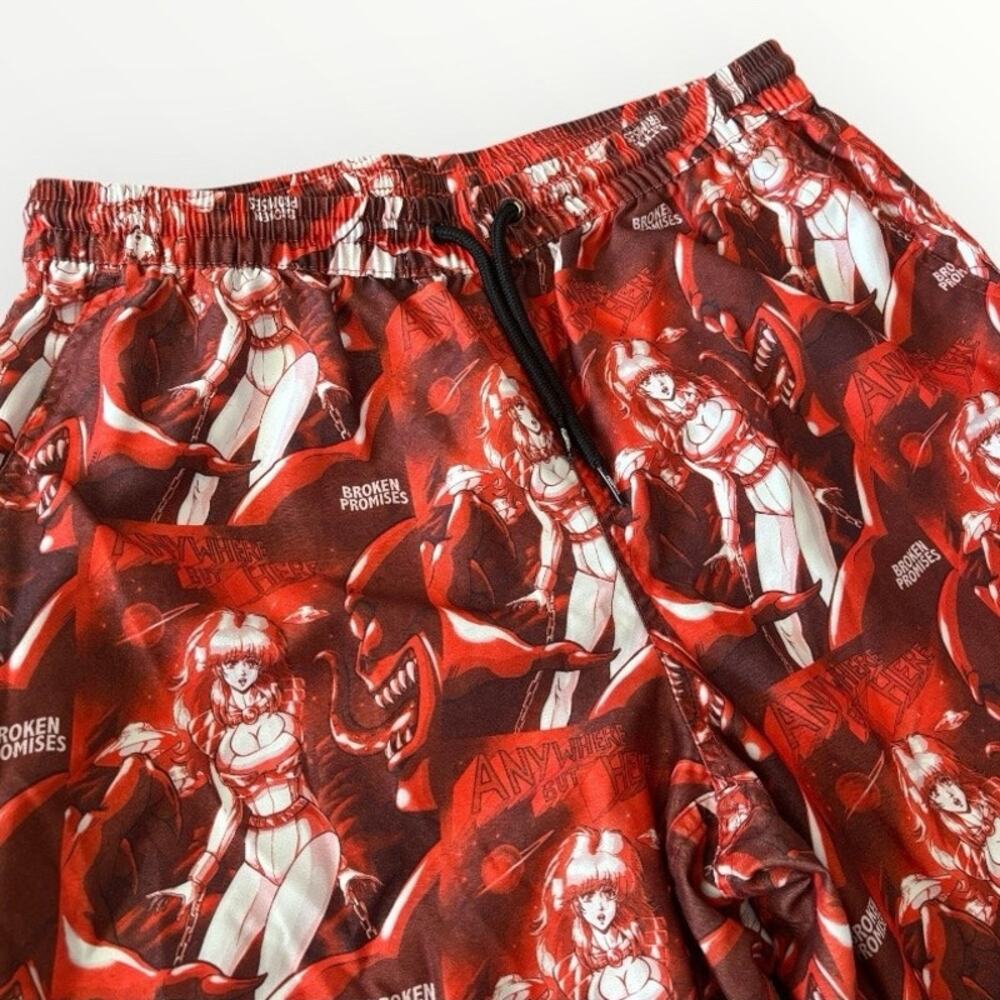 Broken Promises Anywhere But Here Men’s Board Shorts